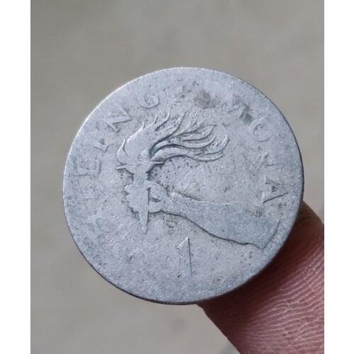 Tanzanian 1 Shilling 28mm Africa Coins Old Original Infrequent Coin Commemorative Edition 100% Real Random Year