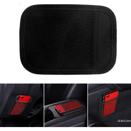 Universal Car Vehicle Stick-up Mesh Net Storage Bag Phone Holder Organizer Pouch New