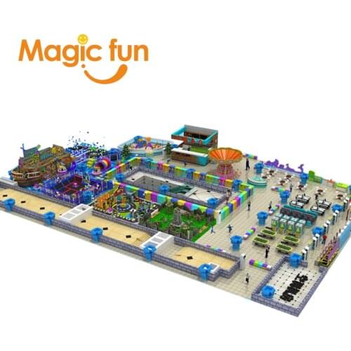 Magic Fun cheap amusement used Commercial Indoor Angel Paradise naughty castle children paradise indoor playground