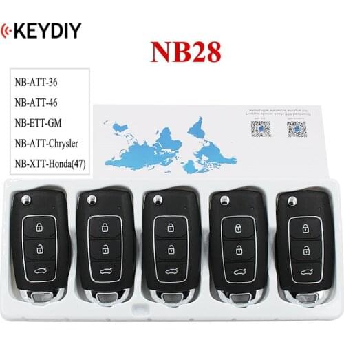 5PCS/LOT, KD900 URG200 KD-X2 Key Master NB28 NB Series Multi-functional Remote Control 5 functions Chips in one key