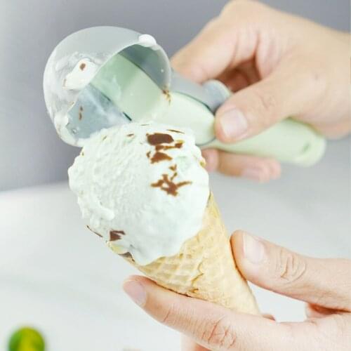 Ice Cream Fruits Scoop Nonstick Anti-Freeze Food grade Scooper Spoons with the Hung Hole Design