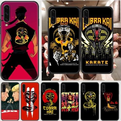 Cobra Kai Season 2 Phone case For Samsung Galaxy A 3 5 7 8 10 20 21 30 40 50 51 70 71 E S 2016 2018 4G black 3D back fashion
