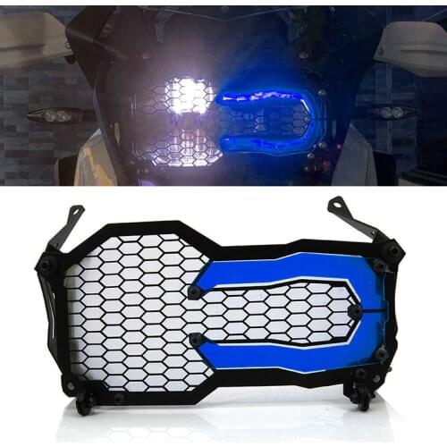 For BMW R1250GS R1200GS Adventure R1250 R1200 GS ADV R 1200 GSA LC Headlight Cover Lamp Patch Head Light Guard Protector Grille