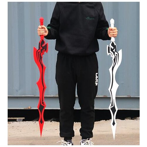 Fate/EXTRA Last Encore Saber Nero White Red Sword Cosplay Props Weapon for Halloween Carnival Party Stage Performance Prop