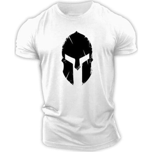 Spartan II 100% polyester fiber T-shirt boys short-sleeved casual top T-shirt fashion summer and autumn sports round neck T-shir