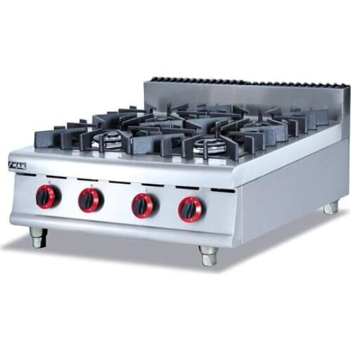 Big size 4-burners Gas stove Stainless steel gas range Counter Top commericial Gas Stove multi-cooker gas cooktop,factory sale