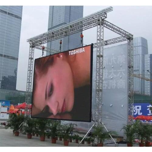 HD LED Screen P3.91 SMD1921 Outdoor 500x500mm Die casting Aluminium Cabinet RGB led Panel For Video Wall Rental