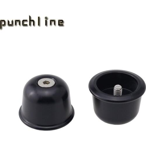 Fit For TRIUMPH BONNEVILLE/ Black T120/Black BONNEVILLE T100/ Black STREET SCRAMBLER Handlebar Grips Handle Bar Cap End Plugs