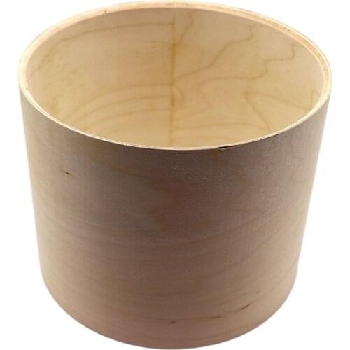 18 Inch * 18 Inch Birch Wood Drum Body Drum Shell with 45 Degree Bearing Edge Undrill No Holes 18 Inch Diameter 18 Inch Depth