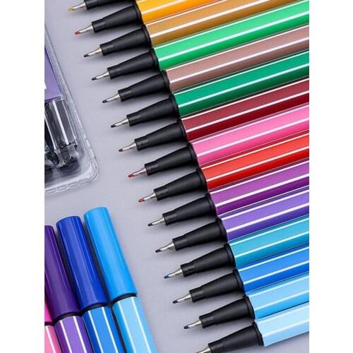 Markers Student Art Marker Safe Non-toxic Water-color Pen Colorful Drawing Painting Markers School Supplies