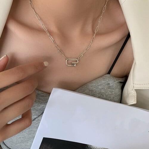 Miuoxion Wholesale Fashion Jewelry Space Spaceship Necklace for Women or Men Personality Pendant Six-Pointed Star Charm Gift