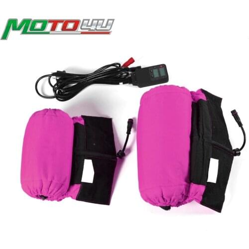 Pink Digital Motorcycle Tire Warmer 120/165 Motorbike Tyre Warmer Front and Rear 17 inch Electric Blanket For Racing