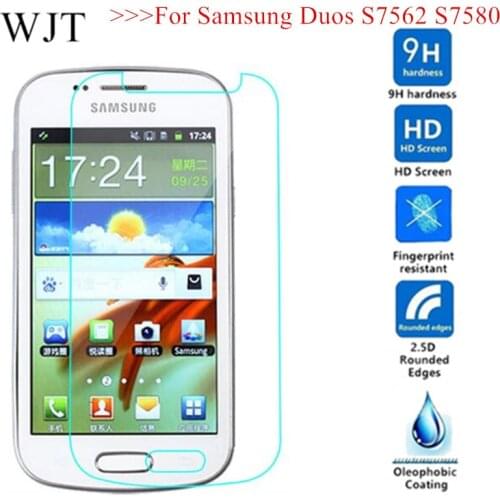 Tempered Glass for Samsung Galaxy Trend Plus S7580 S7582 GT-S7580 glass on Trend S7560 GT-S7560 S Duos S7562 Screen Protector