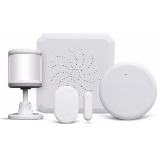 Zigbee 3.0 protocol gateway zigbee door sensor zigbee PIR detector sensor Zigbee temperature humidity sensor smart home kit