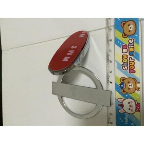 1pc metal Car standing hood bonnet badge emblem with S or N logo silver for Japanese car maker Nissan and Suzuki DIY Decoration