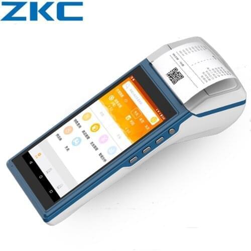 Android handheld NFC Mobile payment POS terminal integrated PDA Printer Scanner WIFI 3G Bluetooth and 1 SIM card