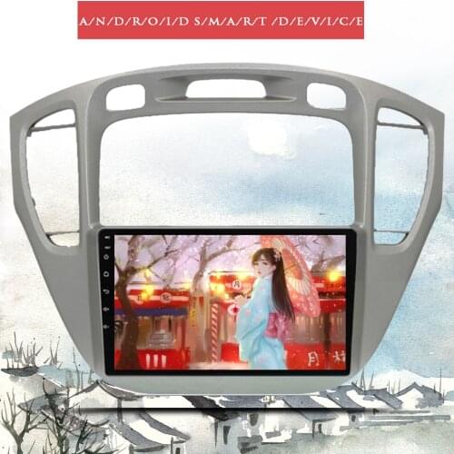Android 10 6G+128G Auto Radio HU For Toyota Highlander 2000-2007 Video Audio Player with GPS Navigation BT Cam 4G Lte Wifi