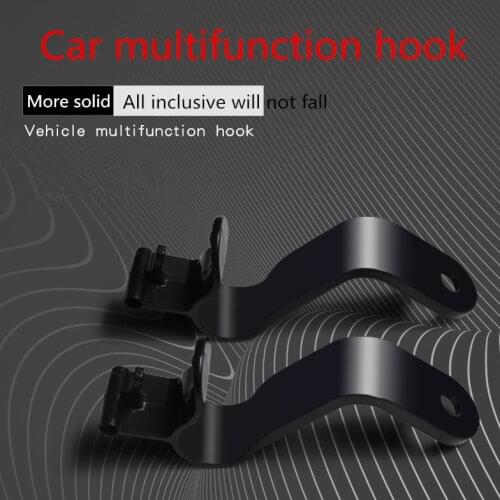 Car Trunk Mounting Bracket Umbrella Holder Clip Hook Car Seat Back Hook Universal Automotive Interior 1Pair