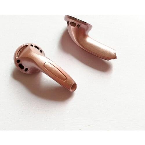 Mx500 ear shell electroplate 15.4mm earphone case pink color 5pairs(10pcs)
