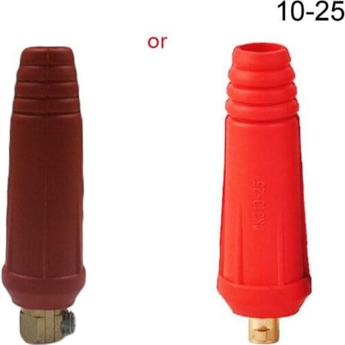 Europe Welder Quick Fitting Male Cable Connector Socket DKJ 10-25 50-70 Adaptor