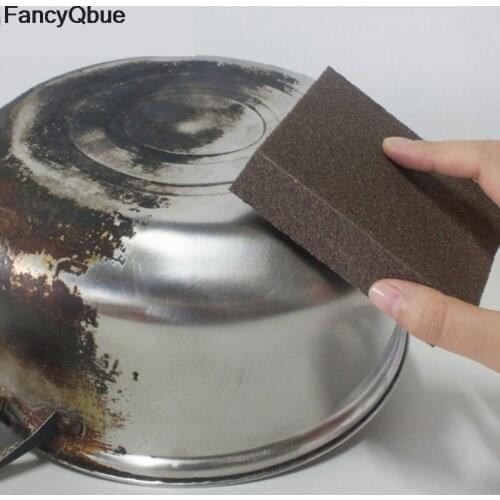 Sponge For Removing Rust Cleaning Cotton Kitchen Gadgets Accessories Descaling Clean Rub Pot Kitchen Tools