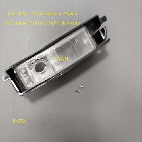 EzZHA Car Rear View Camera Bracket License Plate Light Housing Mount For Toyota RAV4 A2 XA2 XA3 SUV Vanguard XA30 2005-2012