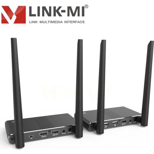 LINK-MI WE01 HDMI over Wireless Extender Full HD 1080p transmits up to 100 meters wirelessly in open space