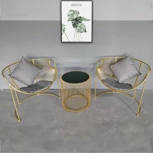 Living Room Furniture Sofa Leisure Dining Chairs for Household Balcony Hotel Backrest Armchair Bedroom Cloakroom Dressing Chair