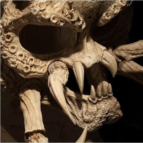 Big size Predator skull model Alien vs Predator skull model Alien Hunter model