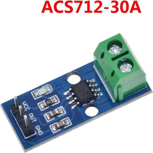 1PCS GREAT IT ACS712 5A 20A 30A Range Hall Current Sensor Module ACS712 Module For Arduino 5A 20A 30A
