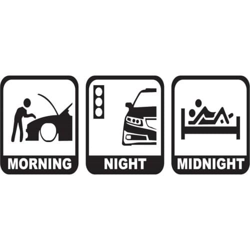 Build Racing Car Love Car Sticker Fun Car Vinyl Sticker Jdm Racing Turbine Accessories Products