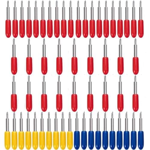 New Fine Point Blades,Deep Point Cutting Blades For Explore Air/Air 2,Vinyl Fabric Cutting Blades 30/45/60°Cutting Blade
