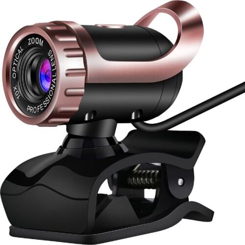 Adjustable 480P Webcam USB 2.0 Computer PC Web Camera With Microphone Rotatable For Live Broadcast Video Calling Work