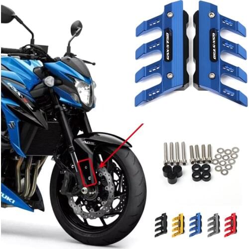 For Suzuki GSX-S750 GSXS750 GSX S750 S Motorcycle Front Fork Protector Fender Slider Guard Accessories GSXS 750 Mudguard