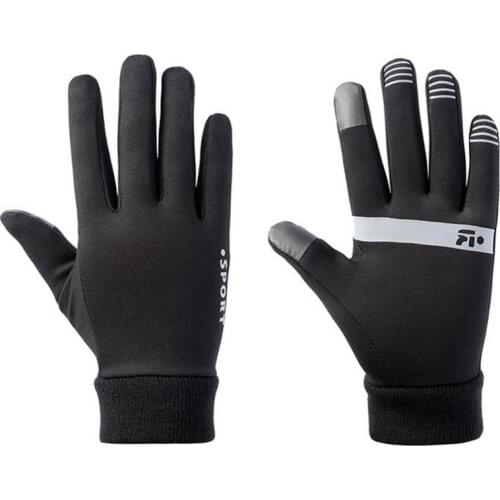 Winter Gloves Professional Touch Screen Reflective Thicken Keep Warm Gloves Sport Running Biking Gloves For Men Women