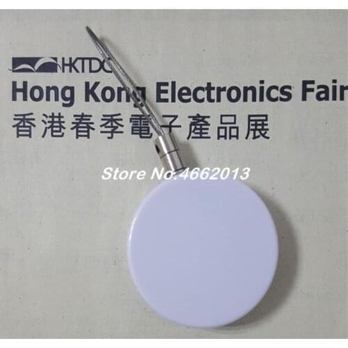 20 pcs Mini-type anti-theft cable box ring display automatic anti-theft wire rope lock retractable anti-theft pull box