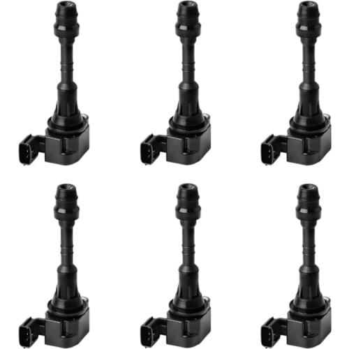 22433-8j115 22448-8j225 6pcs Ignition Coils Pack for Nissan-altima -frontier - Infiniti Suzuki 3.5l 4.0l V6