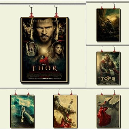 5D Diamond Painting Disney Marvel Superhero Thor Vintage Mosaic Diamond Embroidery Home Decor Cross Stitch Kits Handmade Gift