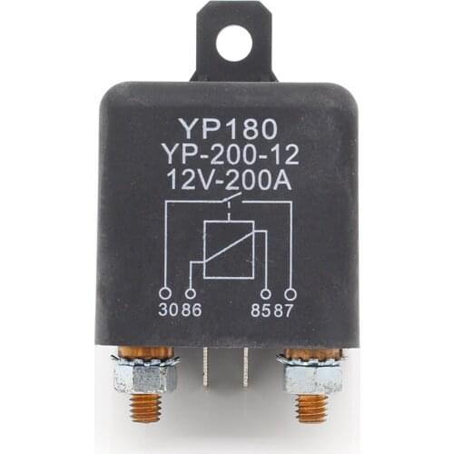 1pcs High Power Car Relay 12V DC 200A Car Truck Motor Automotive Switch Car Relay Continuous Type Automotive Relay Car Relays