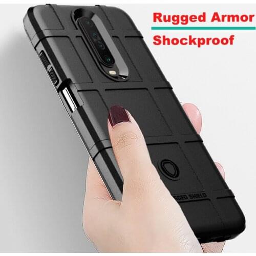 For Xiaomi Redmi K30 Case Cover Rugged Armor Shockproof Cover For Xiaomi Redmi K30 Soft Silicon Button Protection Cover