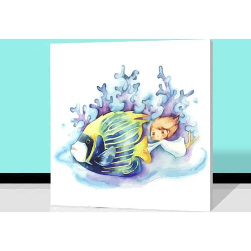 DIY oil painting by numbers The little girl digital paint by numbers modular painting gift for girls home decor for girls room