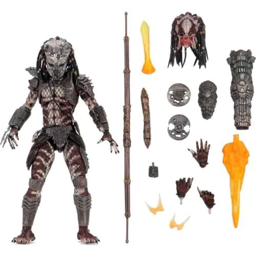 8" Neca Original The Alien Hunter Ultimate Guardian Predator Action Figure Toy Brinquedos Figurals Model Gift