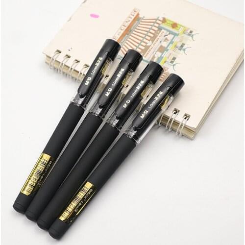 3pcs Gel Pen High Capacity Black Ink 1.0mm Superior Quality Very Good Writing Gel ink Pens Office & School Neutral Pen Supplies