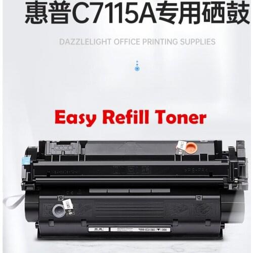 Easy Refill Powder Compatible toner cartridge for HP15A 1200 1220 3300 3310 3320 3380 C7115A toner cartridge