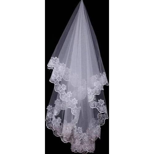 LEOSOXS Wedding Short Veils