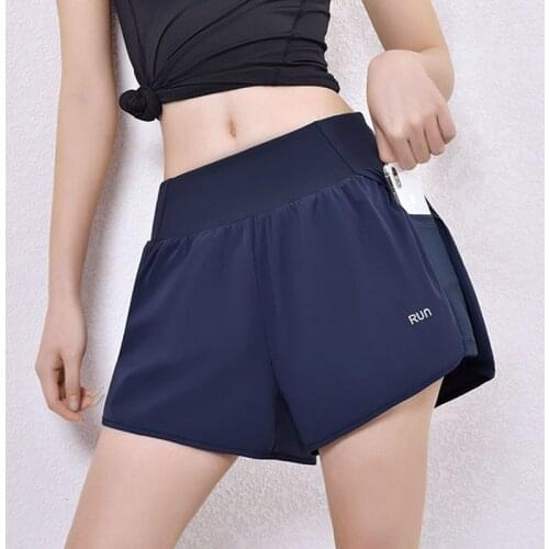 Summer Women Sport Shorts Anti-failure Fitness Pants Loose High Waist Slimming Outer Wear Casual Running Shorts Yoga Pants