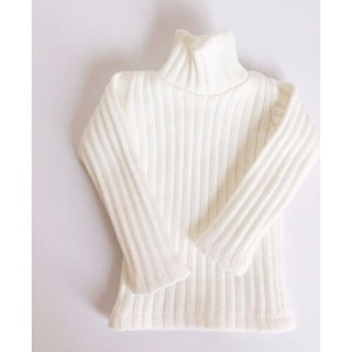 1/6 Male Clothes Turtleneck Sweater Knitwear Clothes for 12'' HT/PH Action Figure Body Accessory