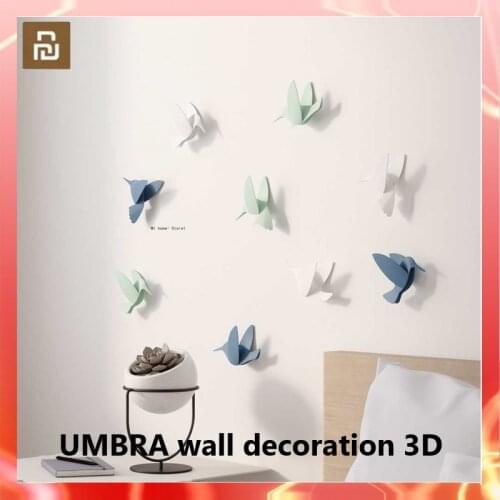 Xiaomi UMBRA wall decoration 3D three-dimensional Nordic style creative living room bedroom TV wall modern wall paste