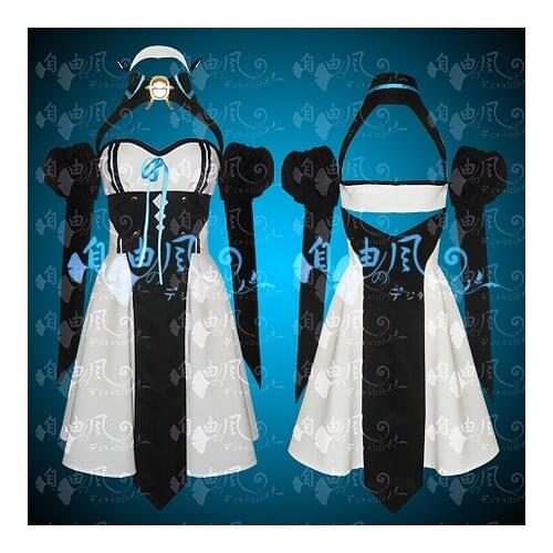 Seraph of the End Vampire Reign Owari no Serafu Sayuri Hanayori Cosplay Costume Chess Belle dress