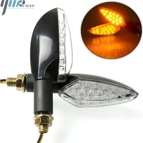 Motorcycle Turn Signal Indicators Lights LED For Kawasaki ZX6R ZX7R ZX10R ZX14R NINJA650R Z800 Z1000 Z900 Z750 for honda yamaha